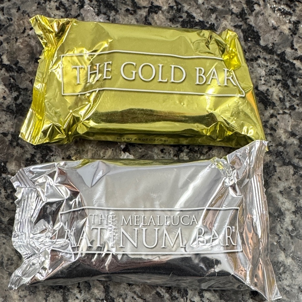 The Melaleuca Gold & Platinum Men Grooming Cleansers - NEW